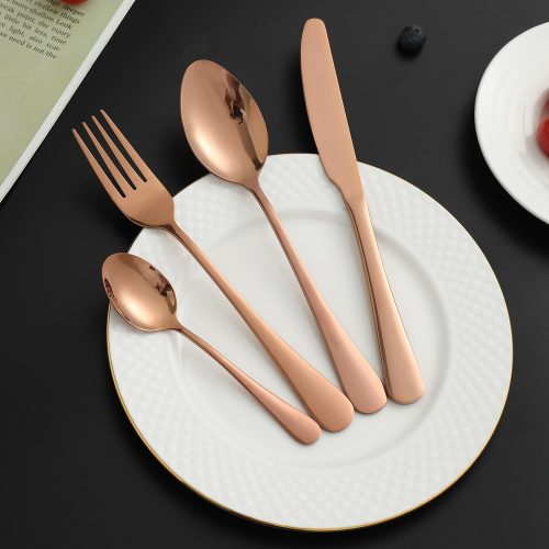 Rattan Stainless Steel Cutlery (Set of 5) - With Gift Box - Artifacts  Trading Company